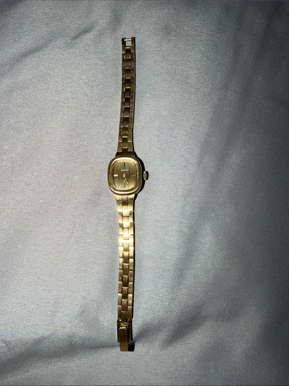 Elegant Gold-Tone Ladies' Bracelet Watch